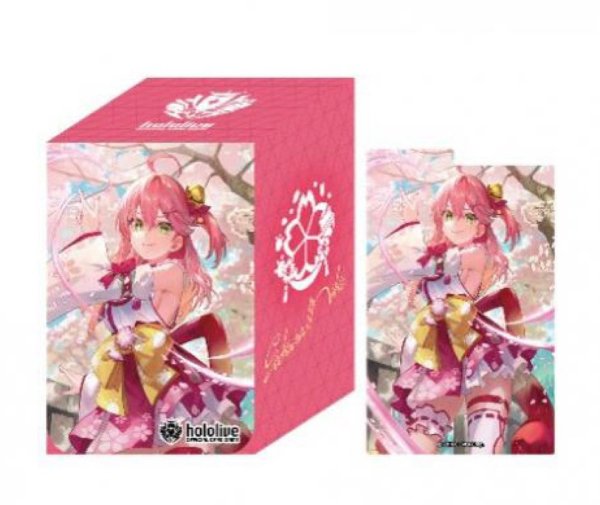 画像1: 【デッキケース】ホロライブ hololive OFFICIAL CARD GAME オフィシャルホロカケース Vol.4 さくらみこ [3/21] (1)