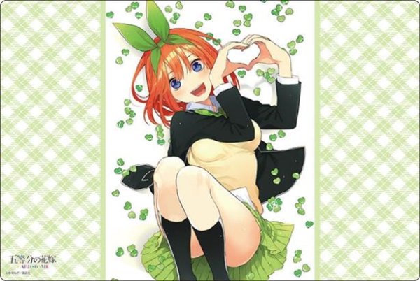 画像1: 【プレイマット】ブシロードラバーマットV2・1640 五等分の花嫁『中野四葉』Part.2 [4/18] (1)