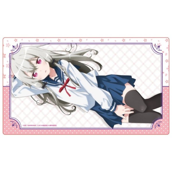 画像1: 【プレイマット】ラバーマット となりの吸血鬼さん【描き下ろし】 ソフィー(制服) [3月] (1)