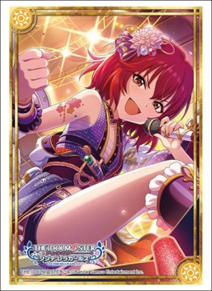 画像1: 【スリーブ】ブシロード スリーブHG4710 アイドルマスター シンデレラガールズ『村上 巴』こぶし・紅ver. [4/25] (1)