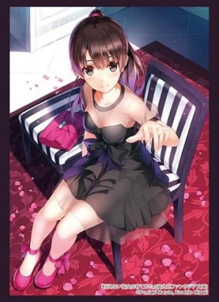 画像1: 【スリーブ】ブシロード スリーブHG4713 富士見ファンタジア文庫　冴えない彼女の育てかた『加藤恵』Part.2 [4/25] (1)