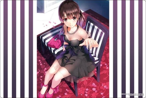 画像1: 【プレイマット】ブシロード ラバーマットV2・1653 富士見ファンタジア文庫　冴えない彼女の育てかた『加藤恵』Part.3 [4/25] (1)