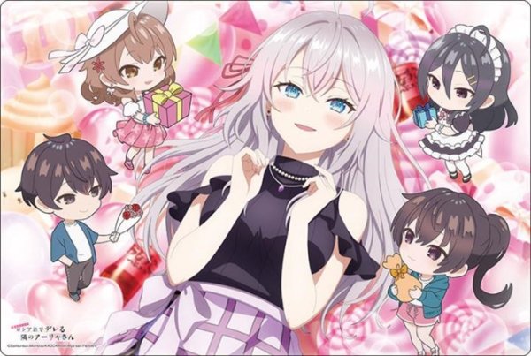 画像1: 【プレイマット】ブシロード ラバーマットV2・1642 時々ボソッとロシア語でデレる隣のアーリャさん『アーリャ』Part.2 [4/11] (1)