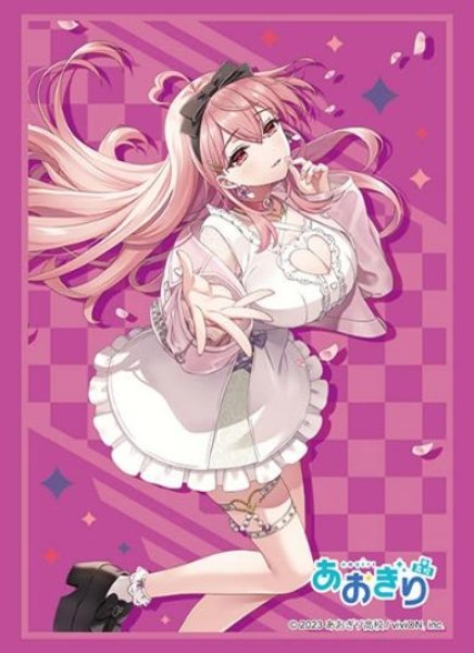 画像1: 【スリーブ】ブシロードスリーブHG4724 あおぎり高校『我部りえる』桜ver. [4/18] (1)