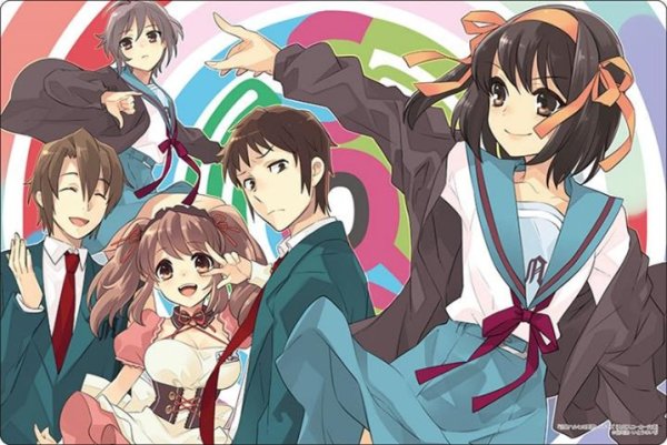 画像1: 【予約】ブシロードラバーマットV2・1661 角川スニーカー文庫 『「涼宮ハルヒの憂鬱」シリーズ』 [5/16] (1)
