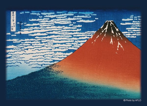 画像1: 【予約】ブロッコリーカードスリーブ シャッフルマスター 「富嶽三十六景・凱風快晴」【BSM-EX02】 [5/31] (1)