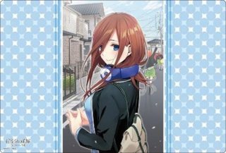 プレイマット】五等分の花嫁∽ イラストプレイマットNT 中野三玖プレイ