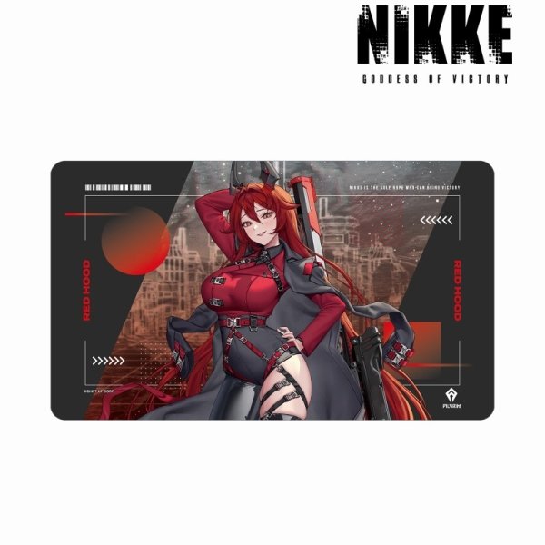 画像1: 【予約】マルチデスクマット 勝利の女神：NIKKE LOVECACAOさんイラスト レッドフード タクティカルファッションver. [6月中旬] (1)