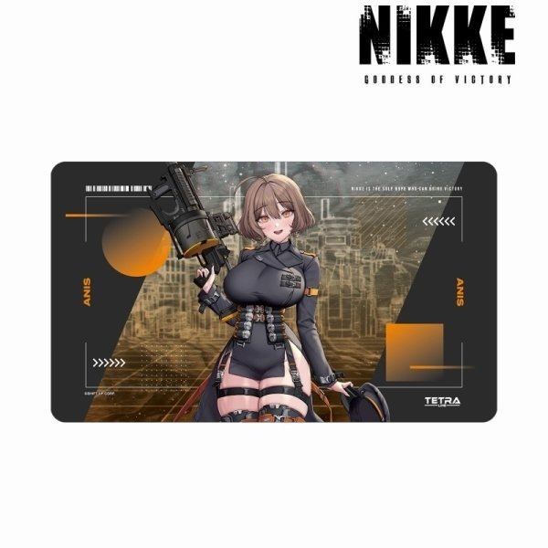 画像1: 【予約】マルチデスクマット 勝利の女神：NIKKE LOVECACAOさんイラスト アニス タクティカルファッションver. [6月中旬] (1)