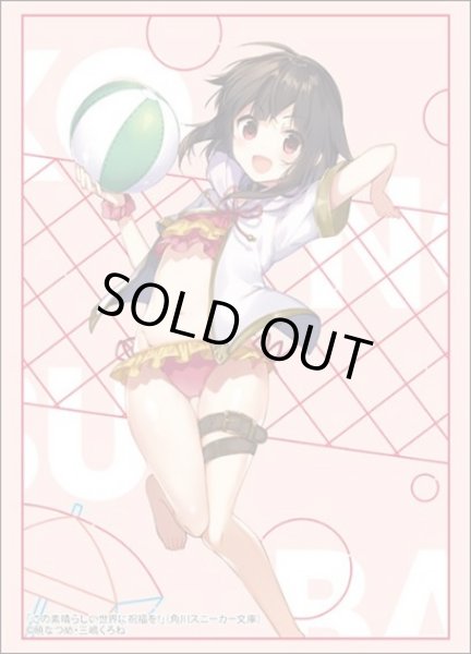 画像1: 【スリーブ】ブシロードスリーブHG4790 角川スニーカー文庫 この素晴らしい世界に祝福を！『めぐみん』水着ver. [6/13] (1)