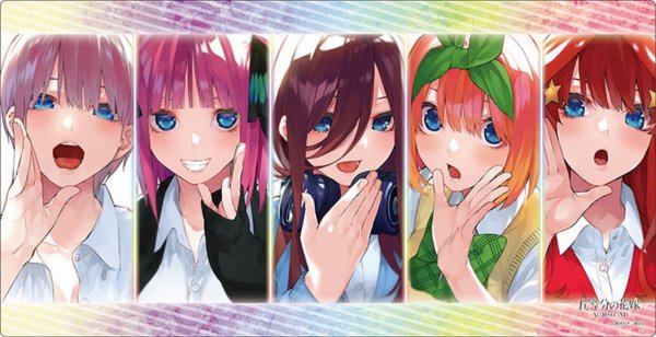 画像1: 【予約】ブシロードラバーマットV2・1711 『五等分の花嫁』Part.2 [6/20] (1)