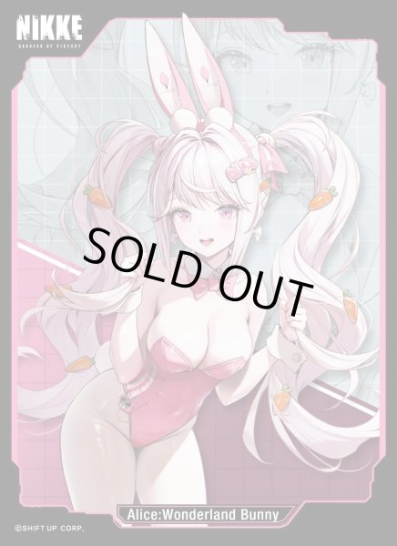 画像1: 【スリーブ】きゃらスリーブコレクションMT2103 勝利の女神:NIKKE 「アリス：ワンダーランドバニー」 [6/13] (1)