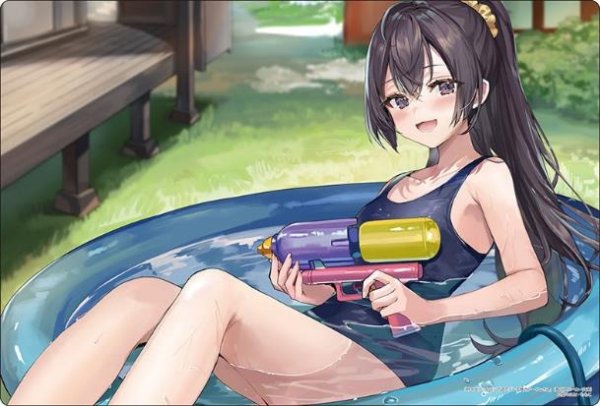 画像1: 【予約】ブシロードラバーマットV2・1714 角川スニーカー文庫 時々ボソッとロシア語でデレる隣のアーリャさん『有希』水着ver. [6/27] (1)