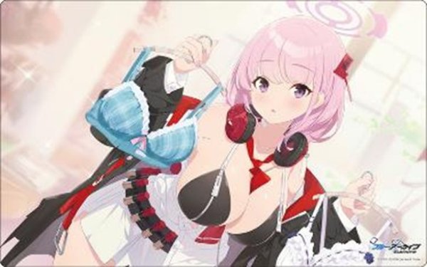 画像1: 【予約】ブシロードラバーマットV2・1718 ブルーアーカイブ『エイミ』メモリアルロビーイラストver. [6/27] (1)