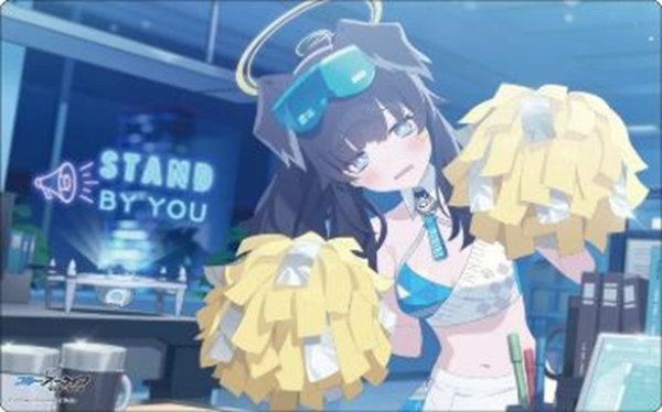 画像1: 【予約】ブシロードラバーマットV2・1720 ブルーアーカイブ『ヒビキ(応援団)』メモリアルロビーイラストver. [6/27] (1)