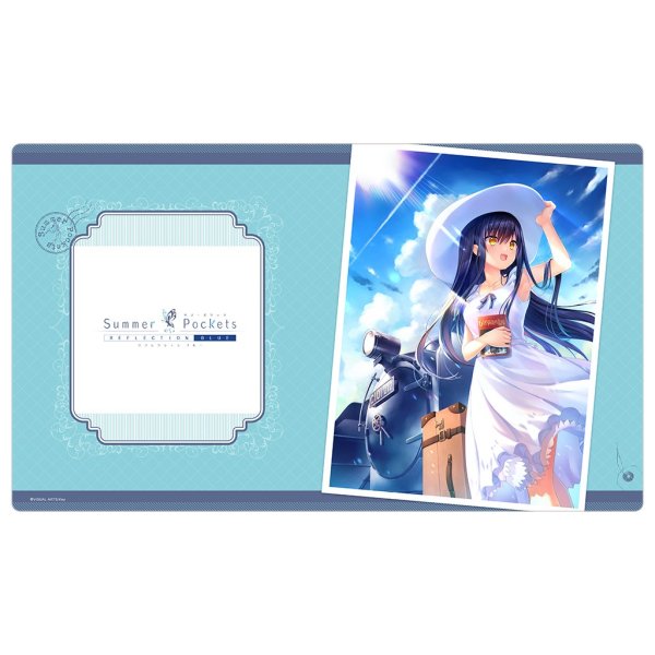 画像1: ※5月10日まで受付※【予約】カーテン魂 ラバーマット Summer Pockets REFLECTION BLUE 久島鴎／ワンピース [7月上旬] (1)