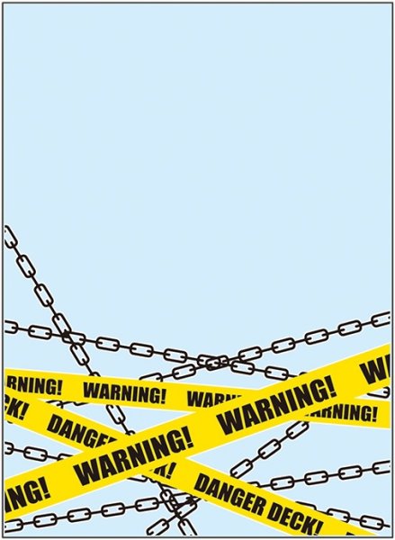画像1: 【予約】ブロッコリースリーブプロテクター [世界の文様] 「WARNING!」 リバイバル [7/25] (1)
