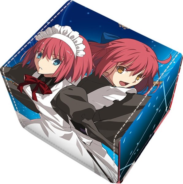 画像1: 【予約】合皮製デッキケース MELTY BLOOD: TYPE LUMINA 翡翠＆琥珀 [8/30] (1)