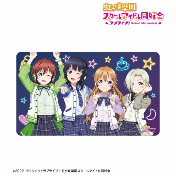 画像1: 【予約】アルマビアンカ マルチデスクマット ラブライブ！虹ヶ咲学園スクールアイドル同好会 描き下ろし 3年生 ミラクル STAY TUNE！ [7月下旬] (1)