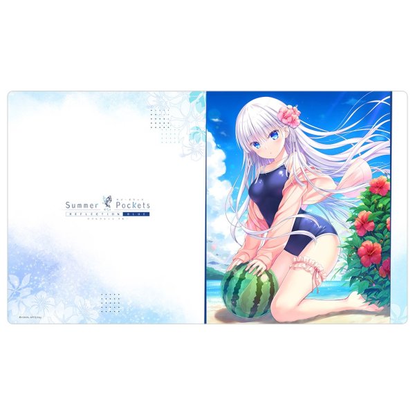 画像1: ※5月10日まで受付※【予約】カーテン魂 ラバーマット Summer Pockets REFLECTION BLUE 鳴瀬しろは／海 [7月上旬] (1)