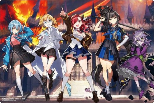 画像1: ※5月3日まで受付※【予約】ブシロードラバーマットV2・1729 角川スニーカー文庫 『我が焔炎にひれ伏せ世界』 [7/11] (1)