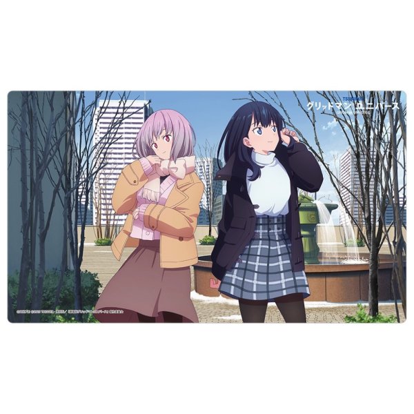 画像1: ※5月24日まで受付※【予約】ラバーマット グリッドマン ユニバース 宝多六花＆新条アカネ 冬デート [7月下旬] (1)