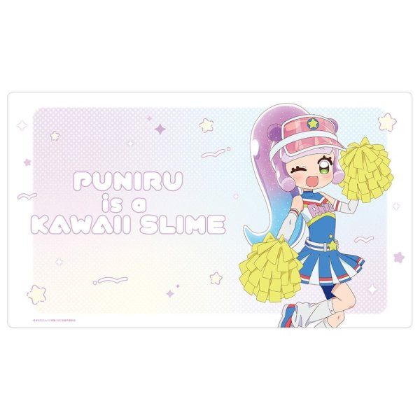 画像1: ※5月24日まで受付※【予約】ラバーマット ぷにるはかわいいスライム チアリーダーのかわいいぷにる [7月下旬] (1)