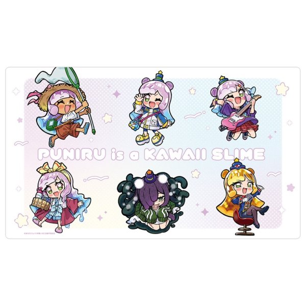 画像1: ※5月24日まで受付※【予約】ラバーマット ぷにるはかわいいスライム ミニキャラ [7月下旬] (1)