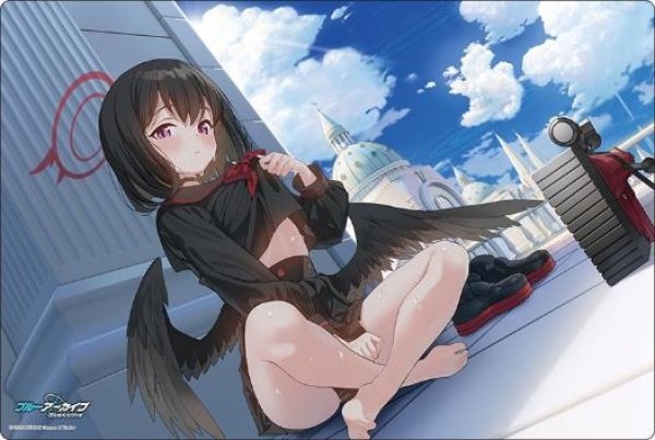 画像1: ※5月10日まで受付※【予約】ブシロードラバーマットV2・1741 ブルーアーカイブ『マシロ』メモリアルロビーイラストver. [7/18] (1)