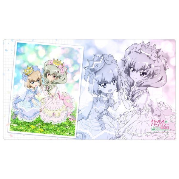画像1: ※6月14日まで受付※【予約】ラバーマット ガールズ＆パンツァー 最終章 アンチョビ&カチューシャ [8月下旬] (1)
