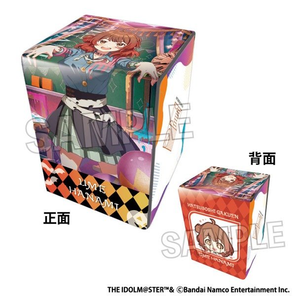 画像1: ※5月31日まで受付※【予約】イラスト合皮製デッキケースNT 学園アイドルマスター The Rolling Riceball '24ハロウィン 花海佑芽 [8月] (1)