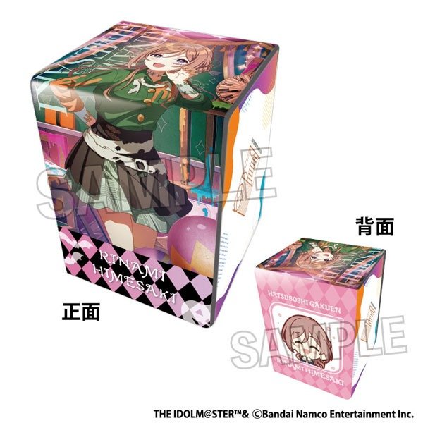 画像1: ※5月31日まで受付※【予約】イラスト合皮製デッキケースNT 学園アイドルマスター clumsy trick '24ハロウィン 姫崎莉波 [8月] (1)