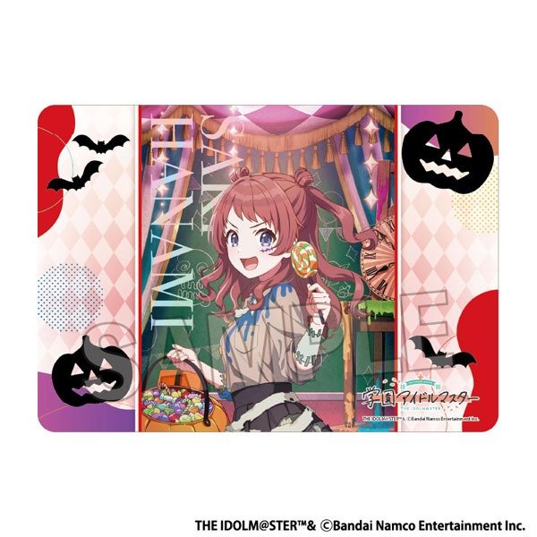 画像1: ※5月31日まで受付※【予約】イラストプレイマットNT 学園アイドルマスター Fighting My Way '24ハロウィン 花海咲季 [8月] (1)