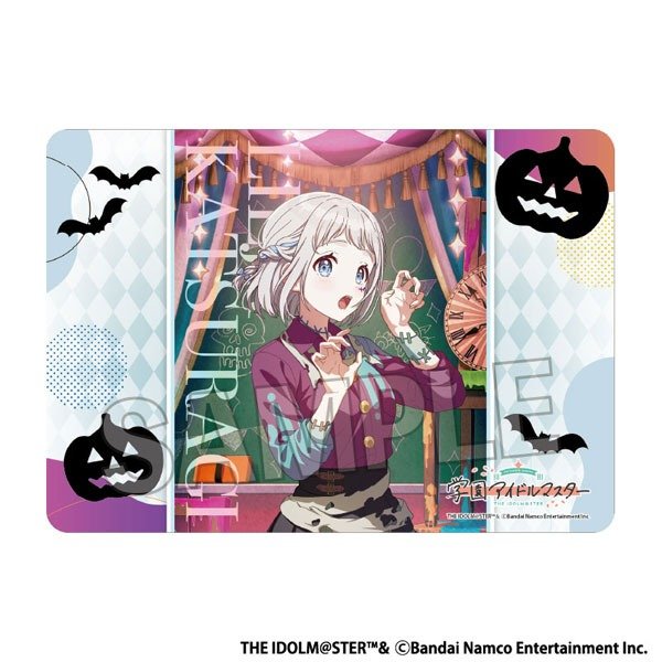 画像1: ※5月31日まで受付※【予約】イラストプレイマットNT 学園アイドルマスター 白線 '24ハロウィン 葛城リーリヤ [8月] (1)