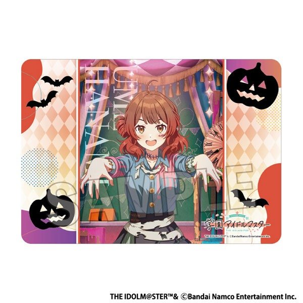 画像1: ※5月31日まで受付※【予約】イラストプレイマットNT 学園アイドルマスター The Rolling Riceball '24ハロウィン 花海佑芽 [8月] (1)