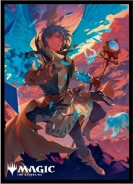 画像1: ※6月14日まで受付※【予約】MTG プレイヤーズカードスリーブMTGS-329 『ファウンデーションズ』 《幻術士、ポル・ジャマール》 [8/29] (1)