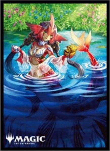 画像1: ※6月14日まで受付※【予約】MTG プレイヤーズカードスリーブMTGS-331 『ファウンデーションズ』 《抜け目ない潜り手、ニアディヴ》 [8/29] (1)