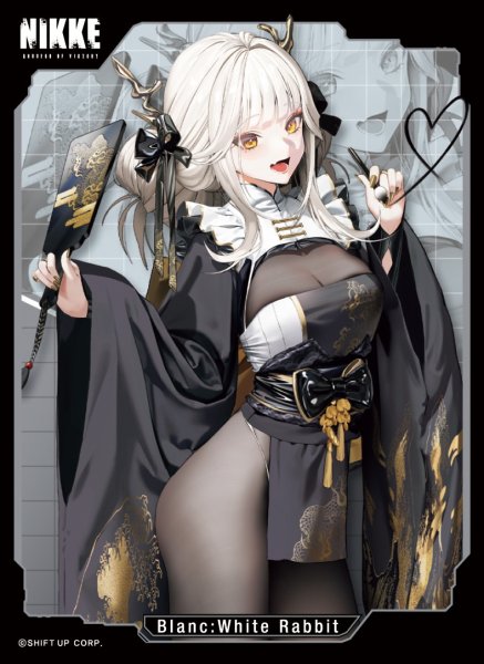 画像1: ※6月7日まで受付※【予約】きゃらスリーブコレクションMT2112 勝利の女神:NIKKE 「ブラン：ホワイトラビット」 [8/8] (1)