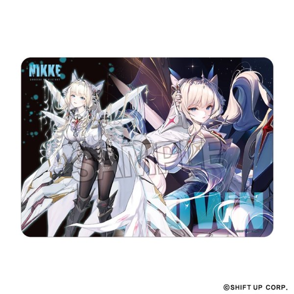 画像1: 【プレイマット】イラストプレイマットNT 勝利の女神：NIKKE クラウン [9月] (1)