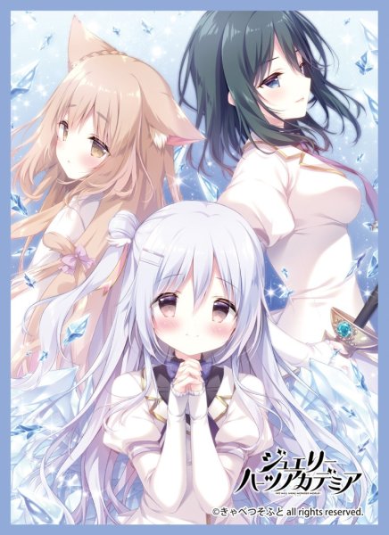 画像1: 【スリーブ】きゃらスリーブコレクションMT2170 きゃべつそふと ジュエリー・ハーツ・アカデミア アリアンナ&ベルカ&メア [8/29] (1)