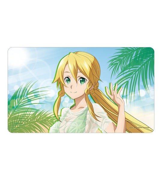 画像1: 【プレイマット】マルチデスクマット ソードアート・オンライン 描き下ろし リーファ ウォーターガンバトルver. [9月上旬] (1)