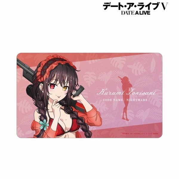 画像1: 【プレイマット】マルチデスクマット アニメ「デート・ア・ライブV」 描き下ろし 時崎狂三 デート・ア・バカンスver.  [11月上旬] (1)