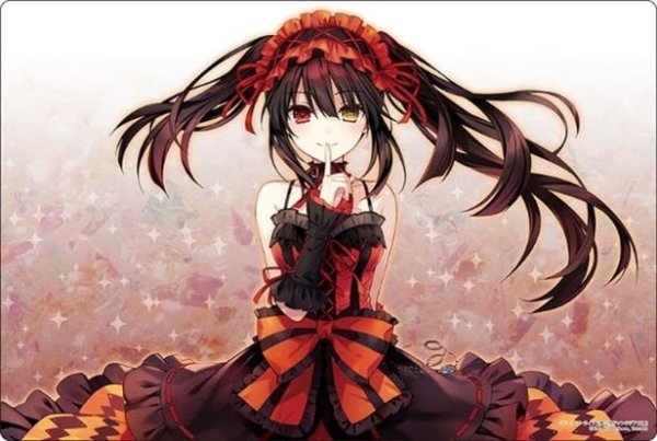 画像1: 【プレイマット】ブシロードラバーマットV2・1407 富士見ファンタジア文庫 デート・ア・ライブ『時崎狂三』Part.3 (1)