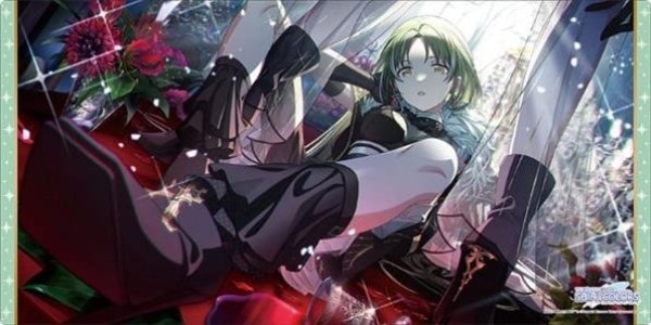 画像1: 【プレイマット】ブシロード ラバーマットコレクション V2 アイドルマスター シャイニーカラーズ『七草にちか』↓ろウTea ver.[12月13日] (1)