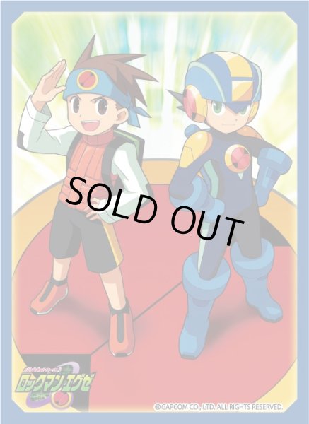 画像1: 【スリーブ】ブロッコリーキャラクタースリーブ ロックマン エグゼ『熱斗＆ロックマン』リバイバル [1月25日] (1)