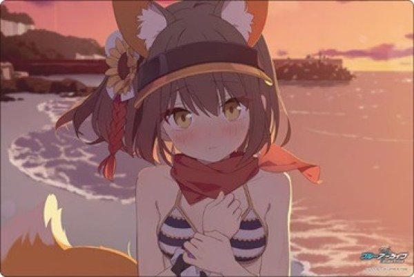 画像1: 【プレイマット】ラバーマット V2 Vol.1496 ブルーアーカイブ『イズナ(水着)』メモリアルロビーイラストver. [1月24日] (1)