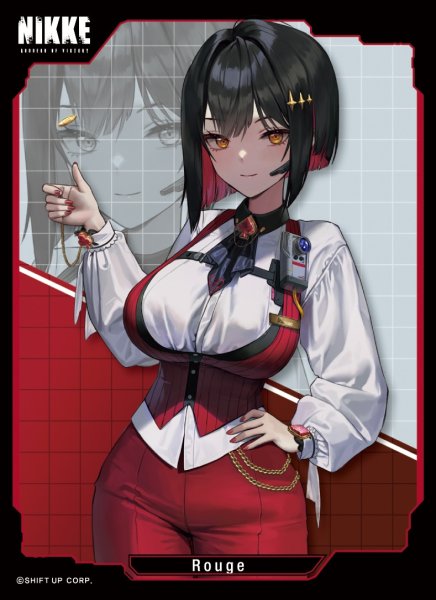 画像1: 【スリーブ】きゃらスリーブコレクションMT2049 勝利の女神:NIKKE 「ルージュ」 [1/24] (1)