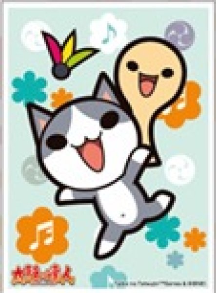 画像1: 【スリーブ】キャラクタースリーブEN1437 太鼓の達人 ネコと杓子 [3/21] (1)