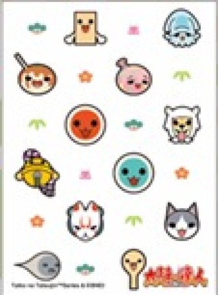 画像1: 【スリーブ】キャラクタースリーブEN1442 太鼓の達人 パターン[B] [3/21] (1)