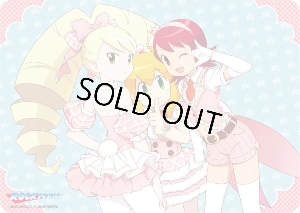 画像1: ※1月4日まで受付※【予約】キャラクター万能ラバーマット ロックマン アイドル「ロール・メイル・ルナ」リバイバル [5/24] (1)